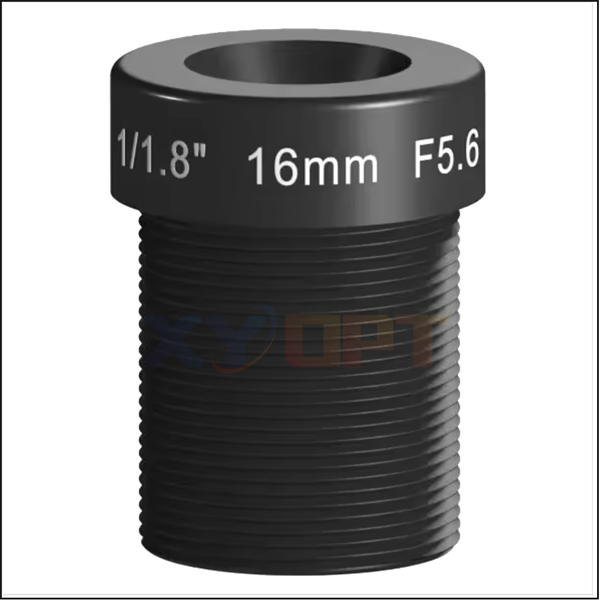 LD12M16F56 - 1/1.8'' 16mm 12MP F5.6 M12 Low Distortion Lens